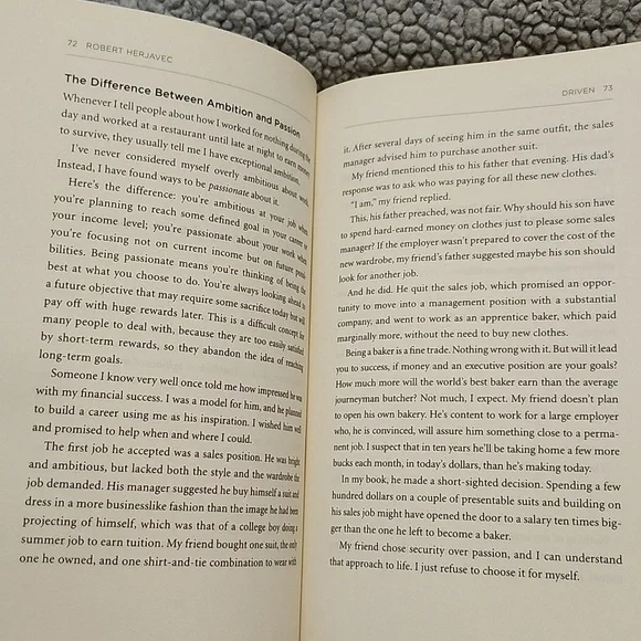 Driven: How To Succeed In Business And In Life Paperback Book - Picture 5 of 9